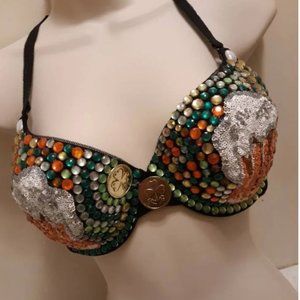 St patricks day bralette 36c